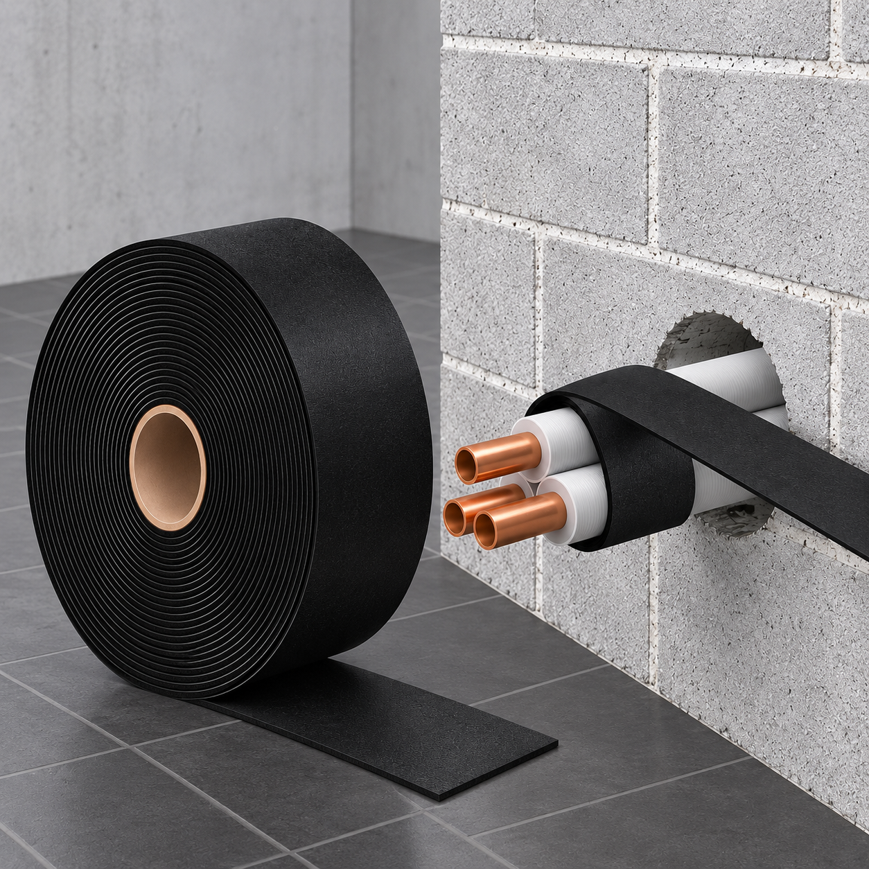 COR FR WRAP L Bandas intumescentes corta-fogo; COR FR WRAP L