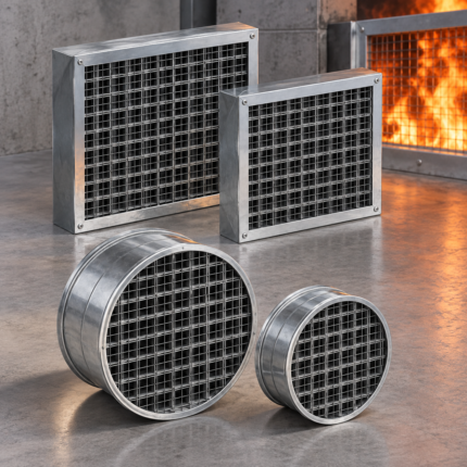 Grelhas corta-fogo; COR FR GRILLE