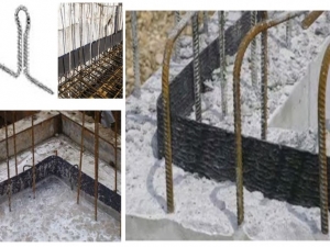 Coated steel waterstop joints