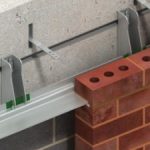 Exposed brick facades