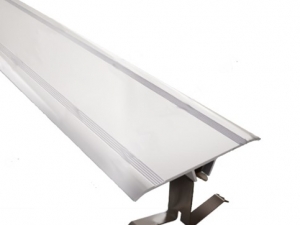 Tapa de junta con clip de aluminio